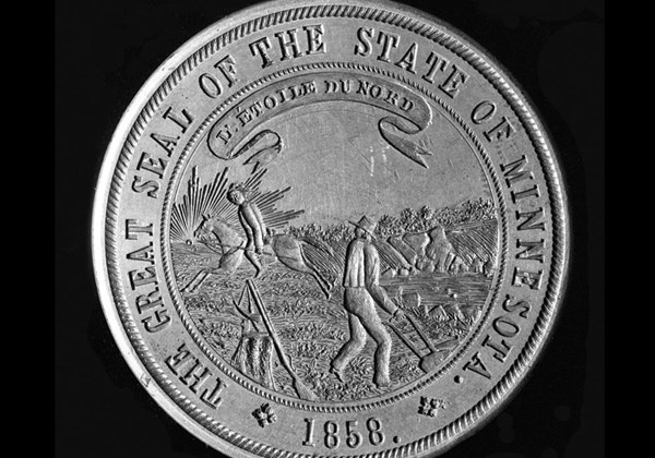 1858 Great Seal of the State of Minnesota