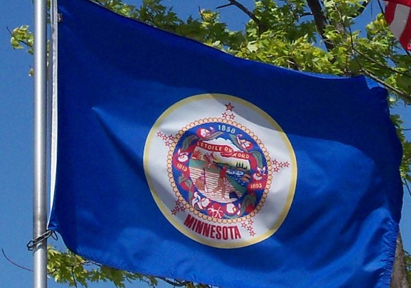 1957 Minnesota State Flag